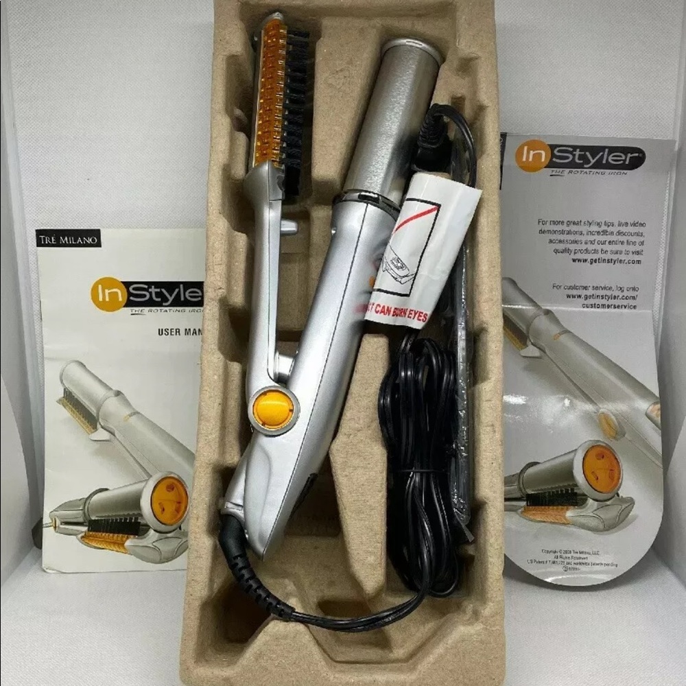 Instyler Hair Curling Iron Straightener